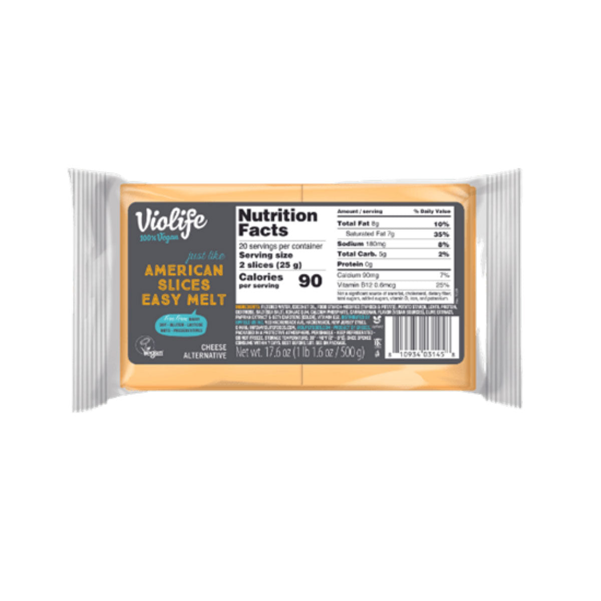 Vegan Sliced American Cheese