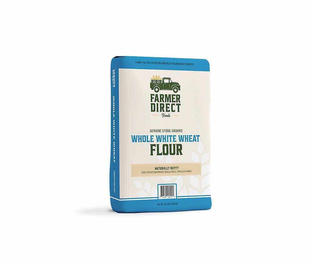 Whole Wheat White Flour Stone-Ground