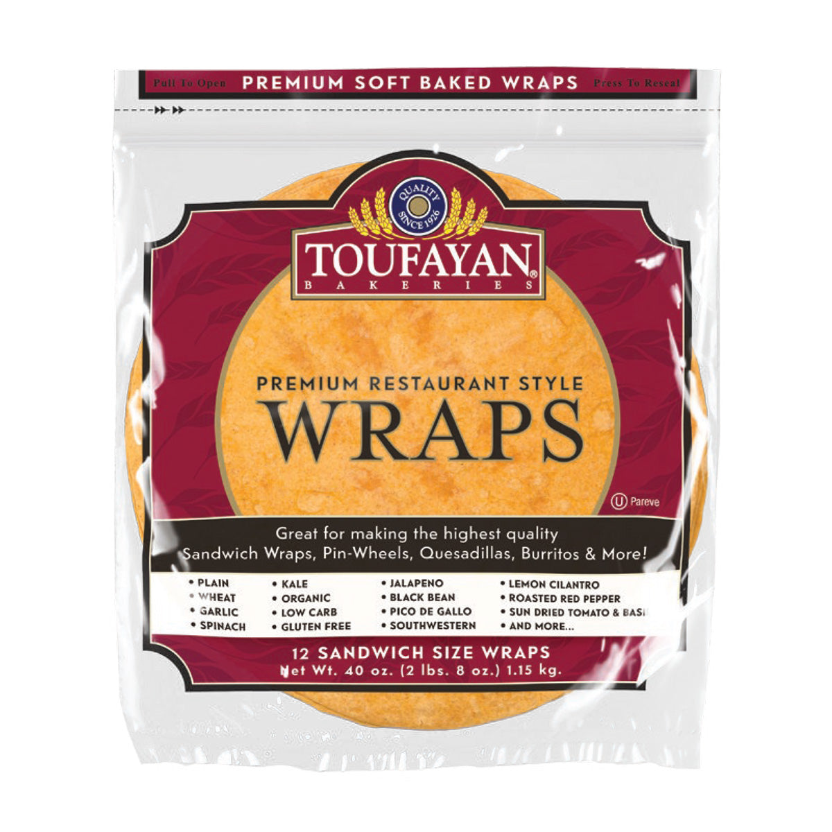 12in Tomato Wraps