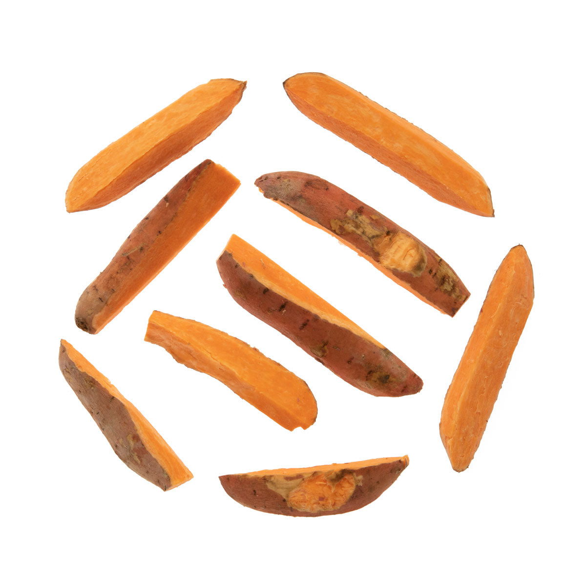 Skin On Sweet Potatoes Wedges