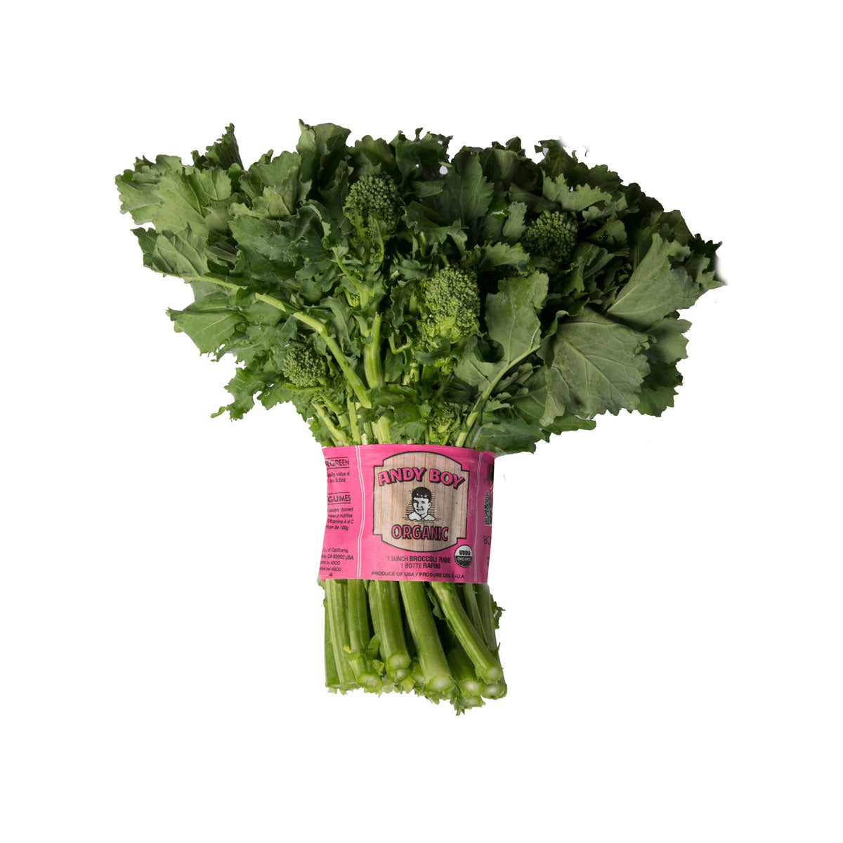 Organic Andy Boy Broccoli Rabe
