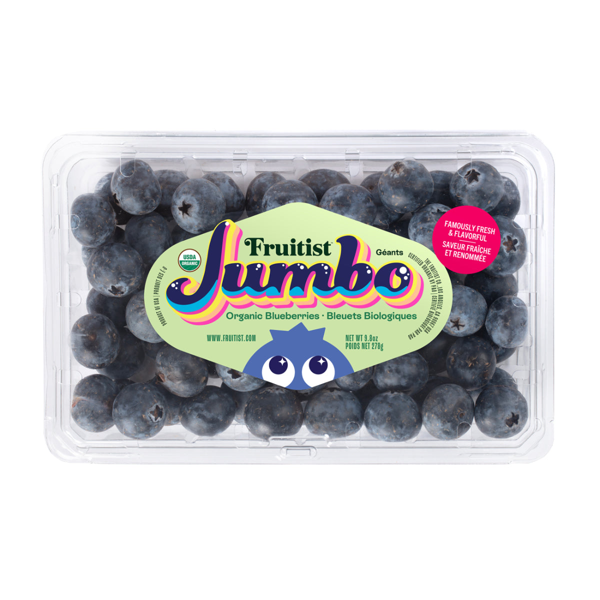 Organic Jumbo Blueberries