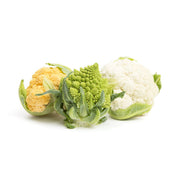 Organic Mixed Color Cauliflower