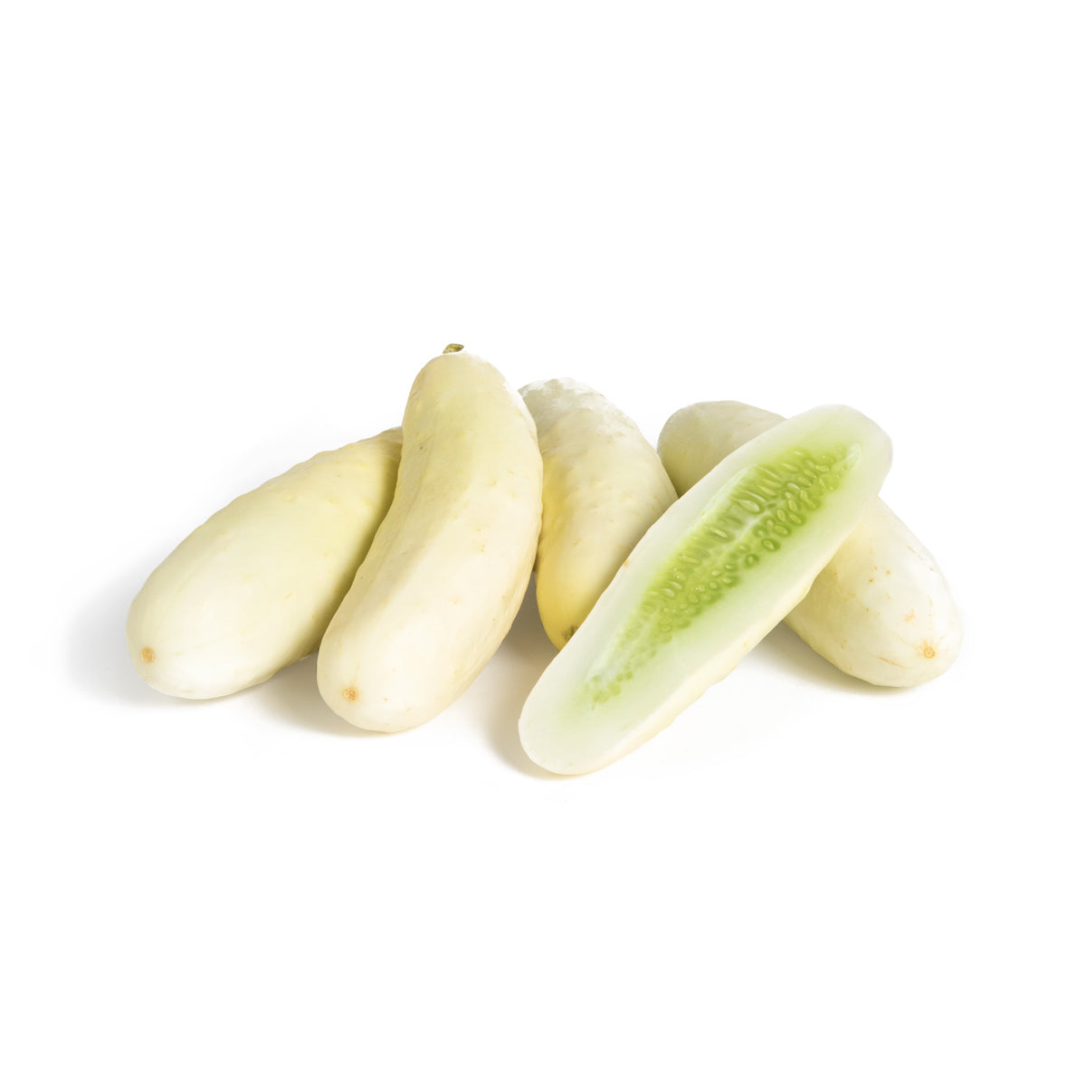 Organic White Cucumbers