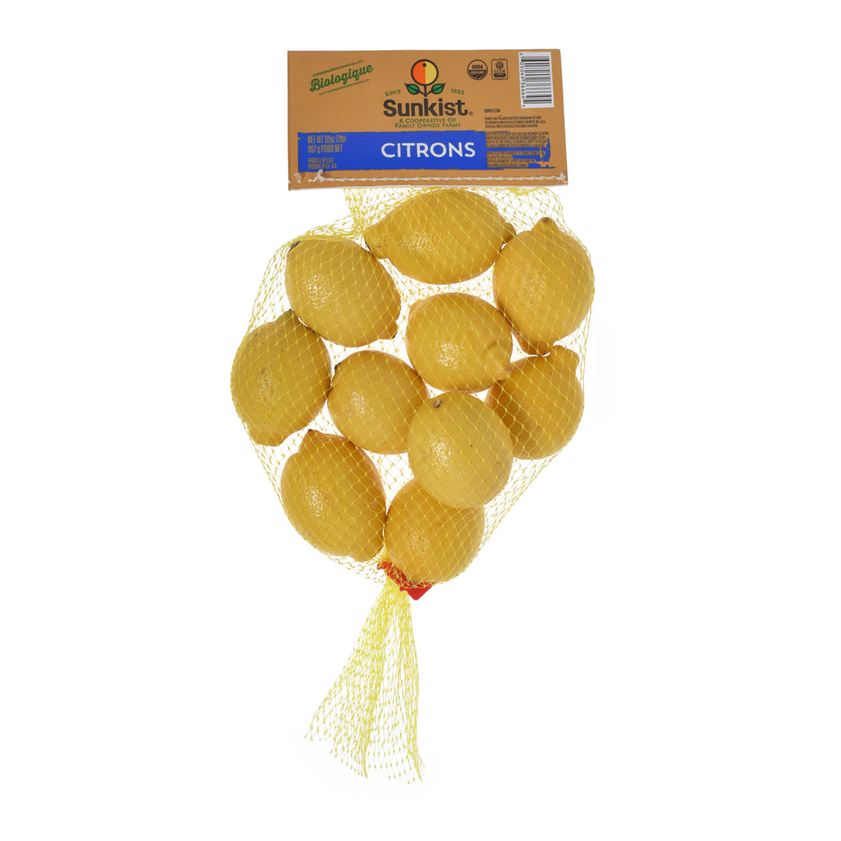 Organic Fancy Lemons