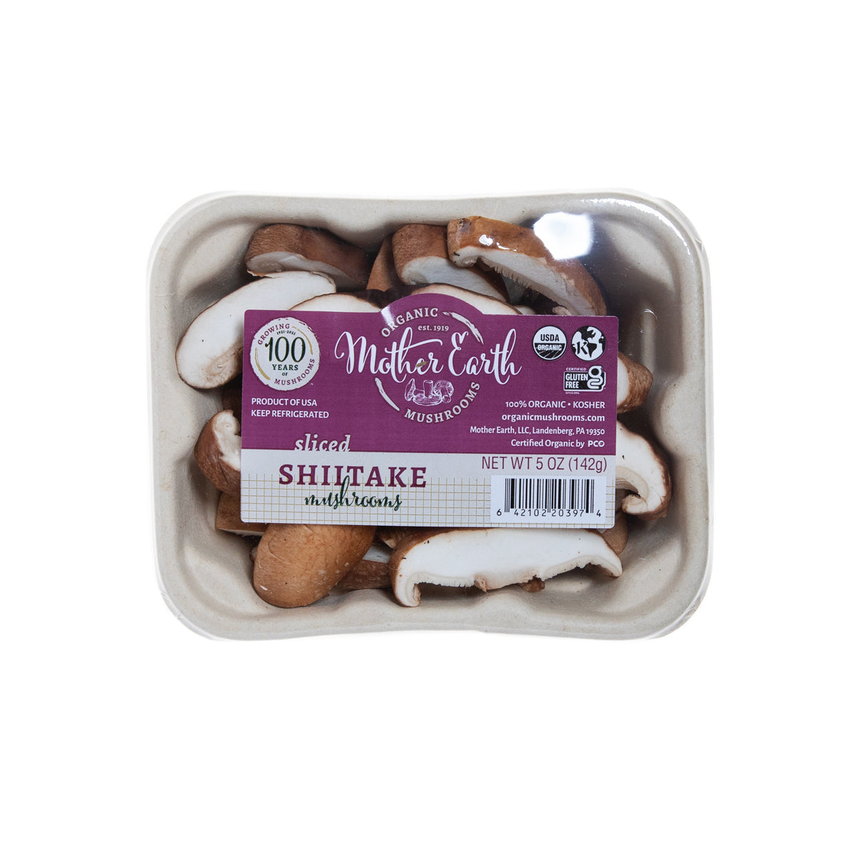 Organic Sliced Shiitake