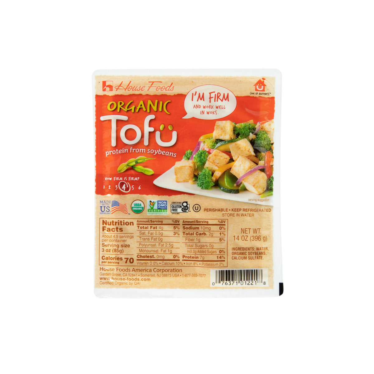 Organic Firm Tofu